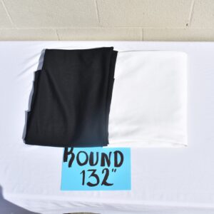 Round Linens 132"