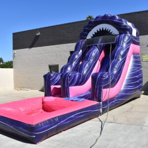 Purple 13'x28' Water Slide